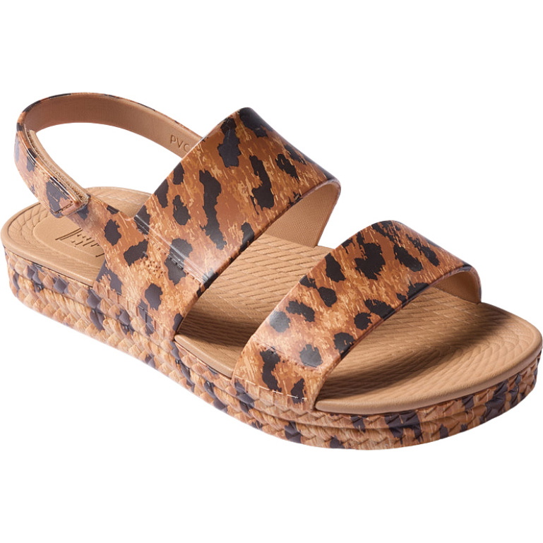 2025 Reef Womens Water Vista Sandals CJ7357 - Leopard